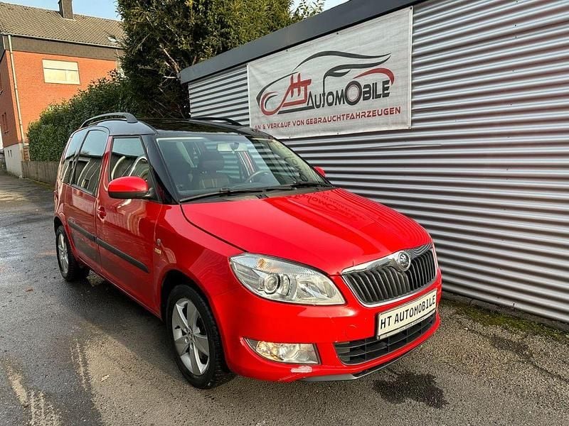 Rot Gebraucht 2014 Skoda Roomster Van / Kleinbus | 3.699 € (Superpreis) - Bild 1/4