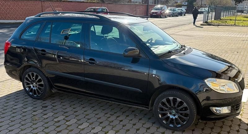 Gebraucht Skoda Fabia 86 PS (63 kW) 2012 Schwarz Kombi