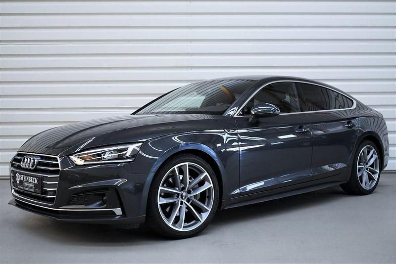 Gebraucht Audi A5 Sportback S-Line 190 PS (139 kW) 2019 Grau Kleinwagen