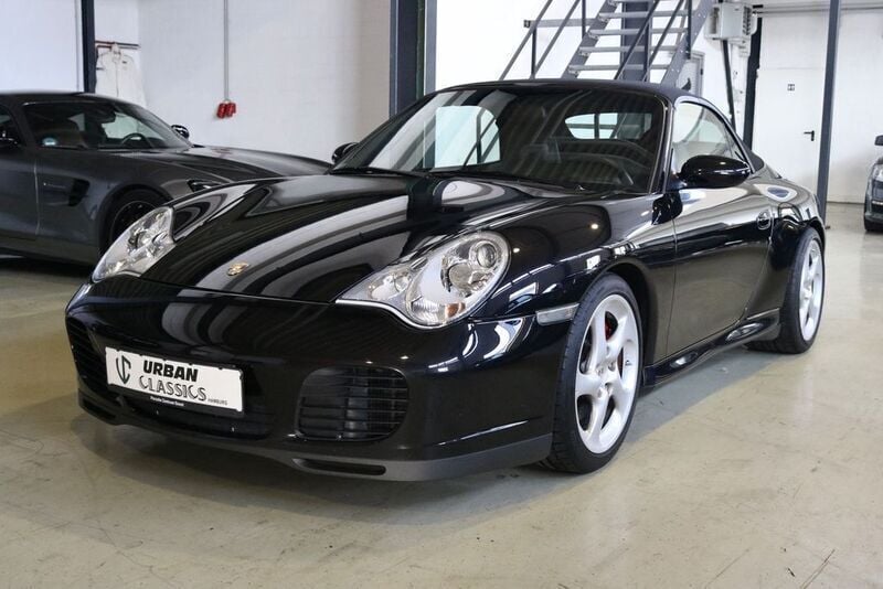 Schwarz Gebraucht 2004 Porsche 996 Cabrio | 58.900 € (Etwas zu teuer) - Bild 1/4