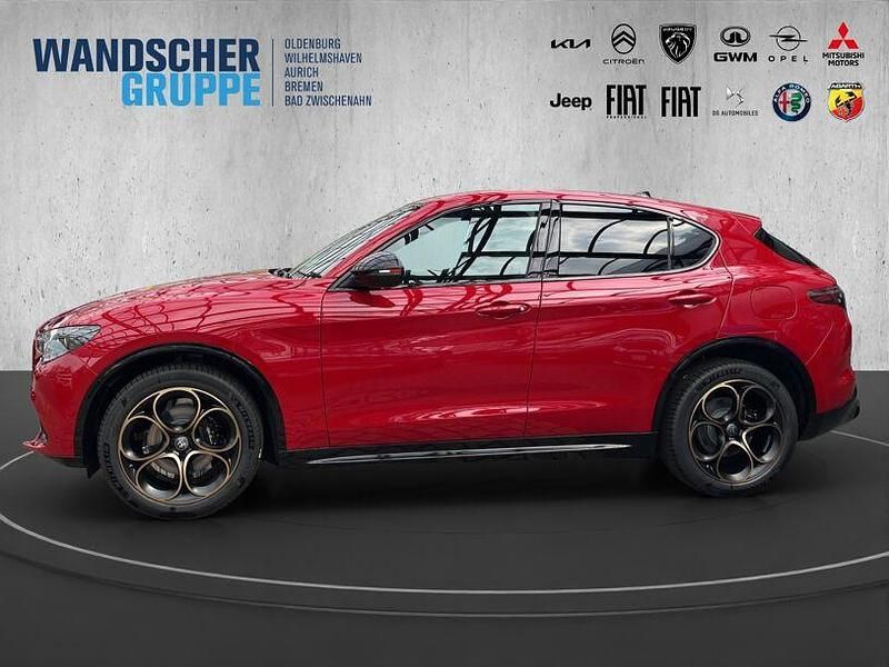 Neu Alfa Romeo Stelvio 280 PS (205 kW) 2025 Rotschwarz SUV