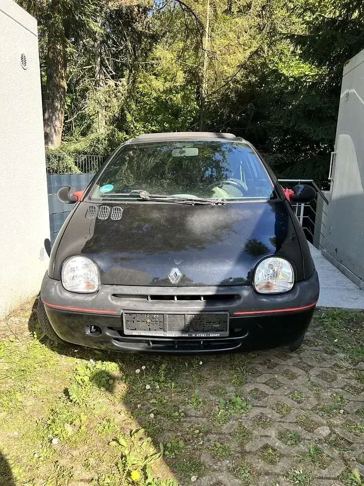 Gebraucht Renault Twingo Expression 60 PS (44 kW) 2002 Schwarz Kleinwagen