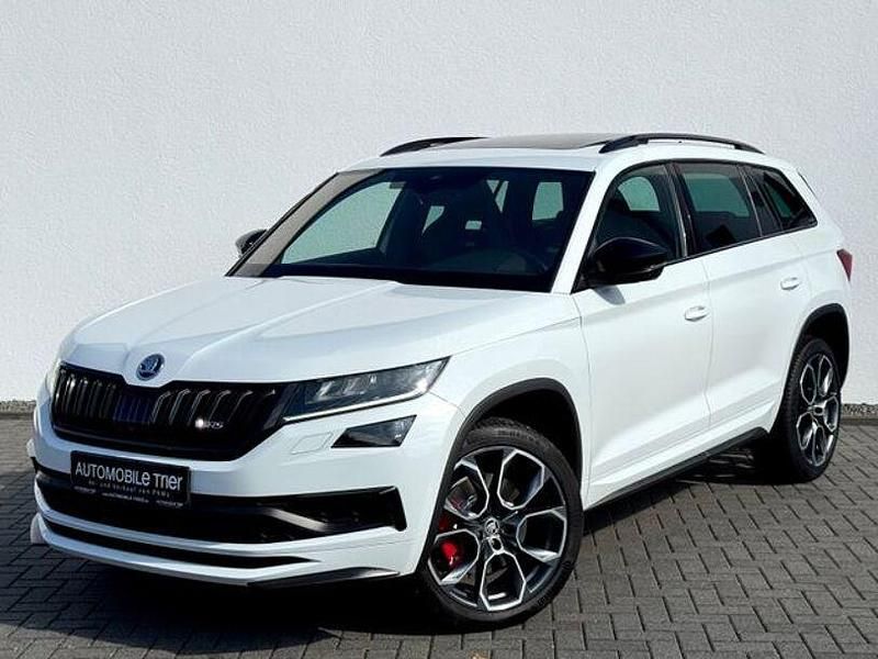 Weiß Gebraucht 2019 Skoda Kodiaq RS SUV | 32.990 € (Fairer Preis) - Bild 1/4