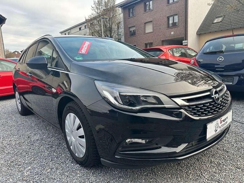 Gebraucht Opel Astra 125 PS (91 kW) 2017 Schwarz Kombi