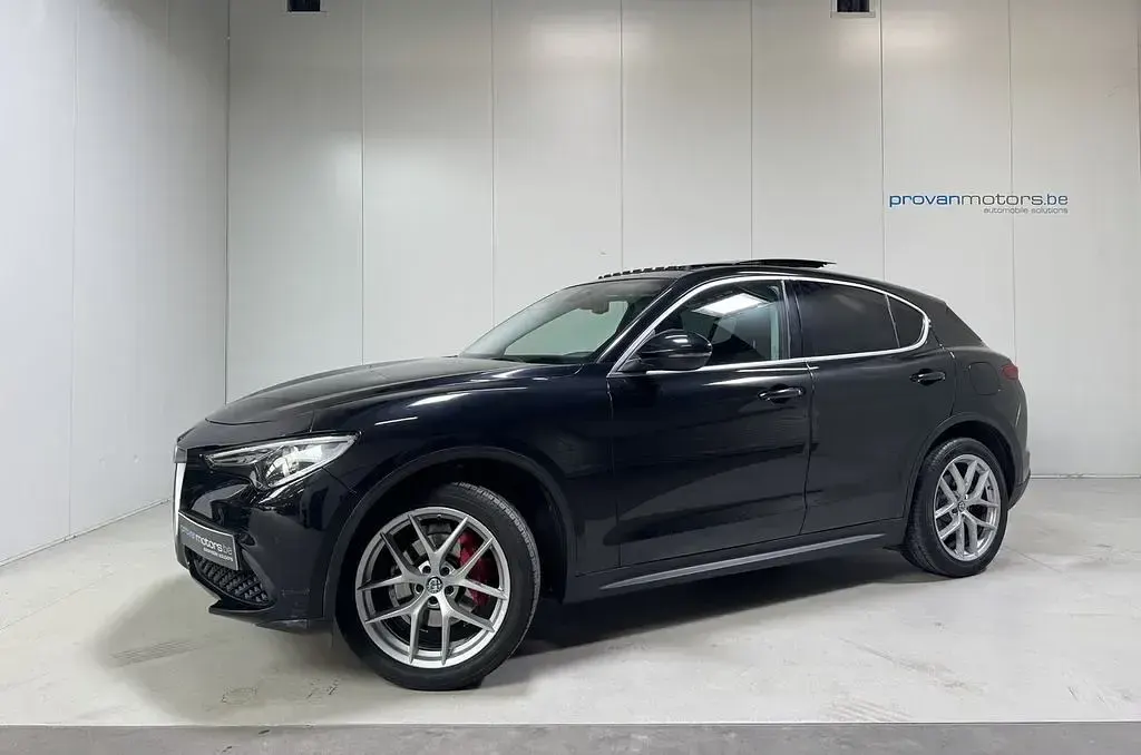 Gebraucht Alfa Romeo Stelvio 280 PS (205 kW) 2017 Schwarz SUV