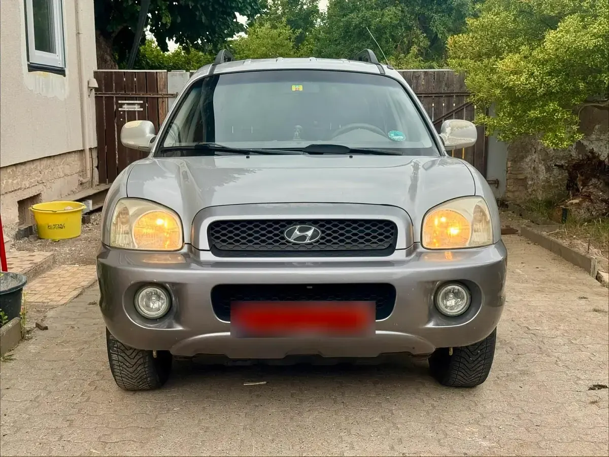 Gebraucht Hyundai Santa Fe 174 PS (127 kW) 2004 Silber SUV
