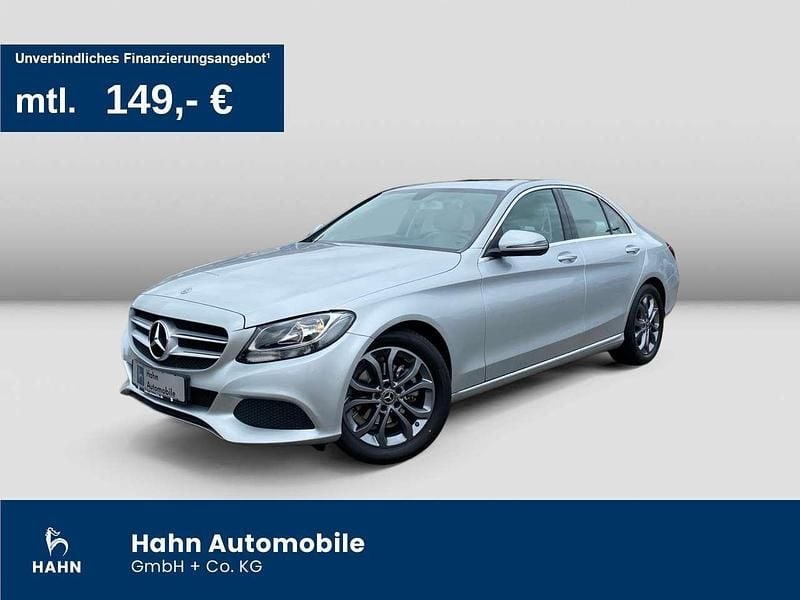 Silber Gebraucht 2018 Mercedes C180 Avantgarde Limousine | 19.990 € (Superpreis) - Bild 1/3