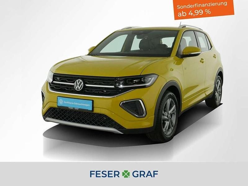 Grape yellow Gebraucht 2024 VW T-Cross R-line SUV | 24.250 € (Fairer Preis) - Bild 1/4