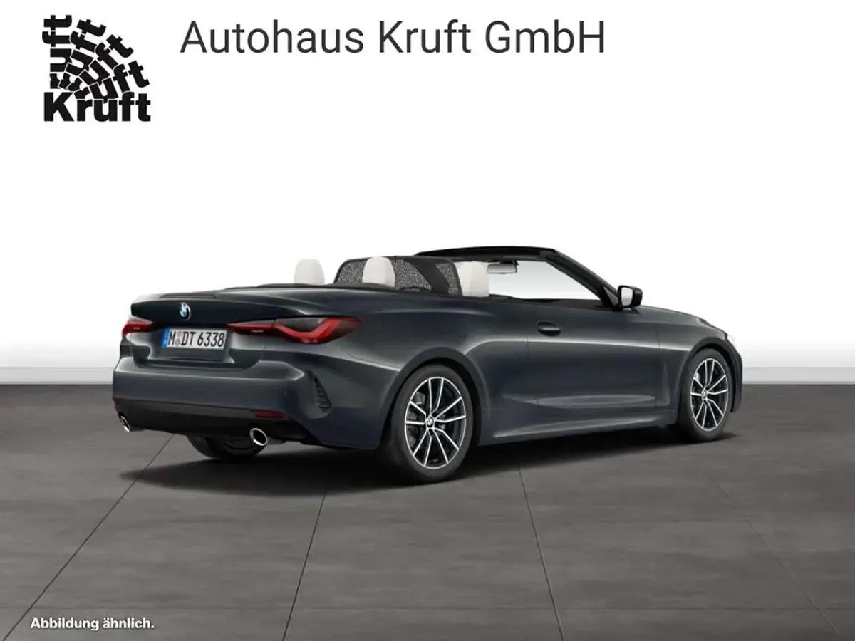 Gebraucht BMW 420 Cabriolet Sport Line 184 PS (135 kW) 2021 Grau Cabrio
