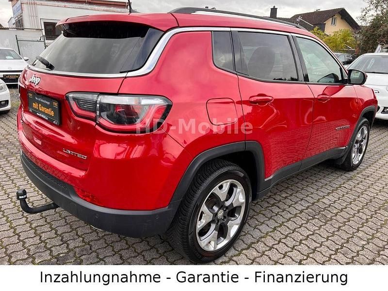 Gebraucht Jeep Compass Limited 170 PS (125 kW) 2018 Rot SUV