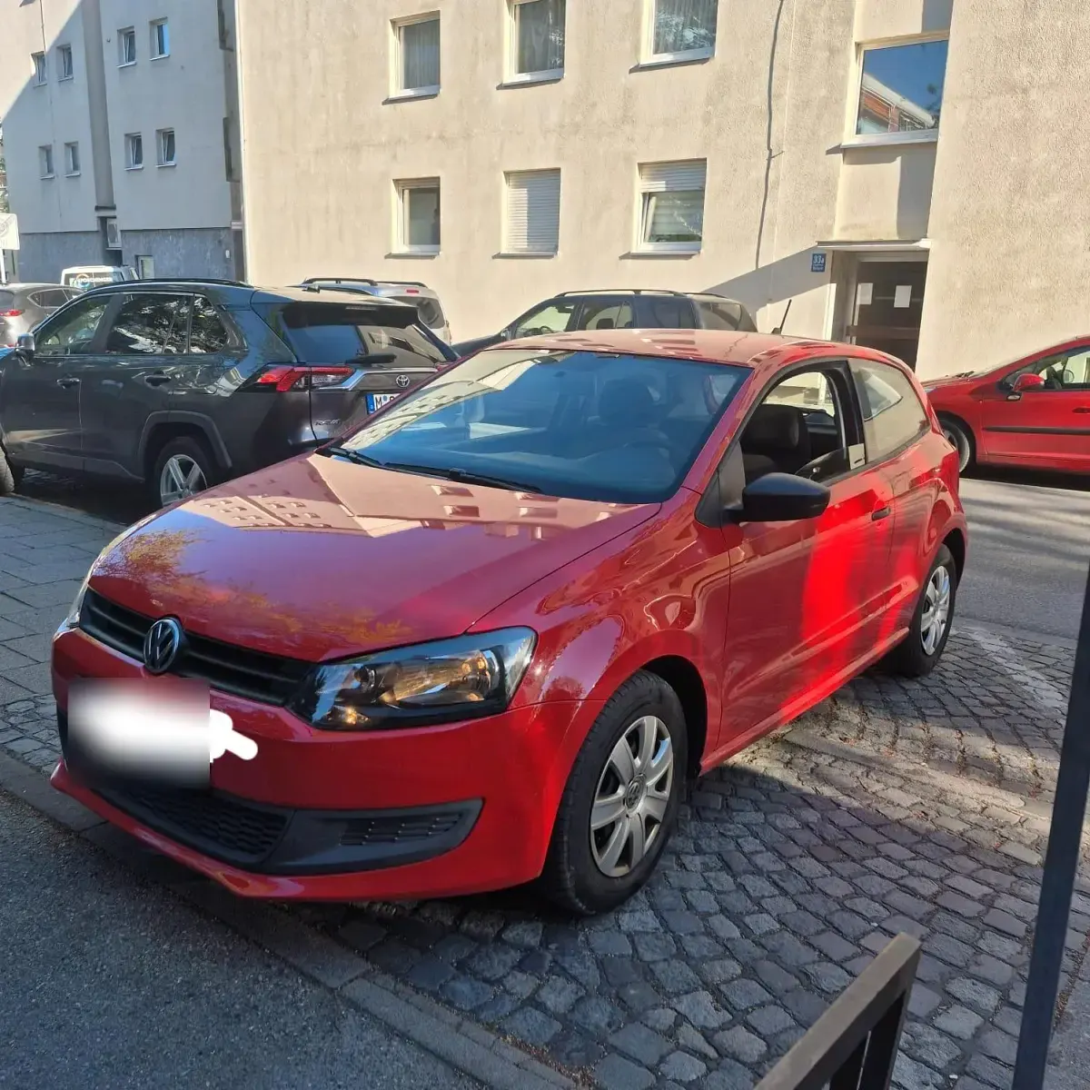 Gebraucht VW Polo 2010 Rot Kleinwagen