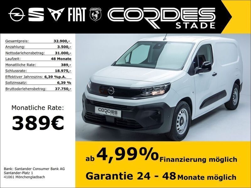 Weiss Neu 2025 Opel Combo-e Life Van / Kleinbus | 32.900 € - Bild 1/4
