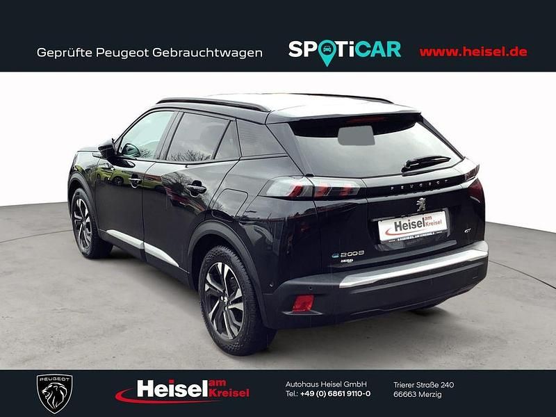 Gebraucht Peugeot e-2008 GT 100 kW (136 PS) 2022 Schwarz SUV
