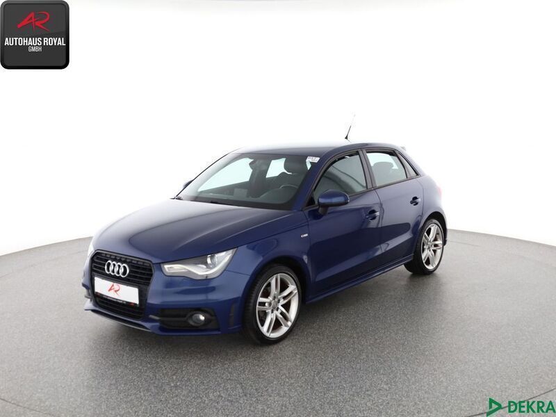 Blau Gebraucht 2014 Audi A1 Sportback S-Line Kleinwagen | 8.880 € (Guter Preis) - Bild 1/4