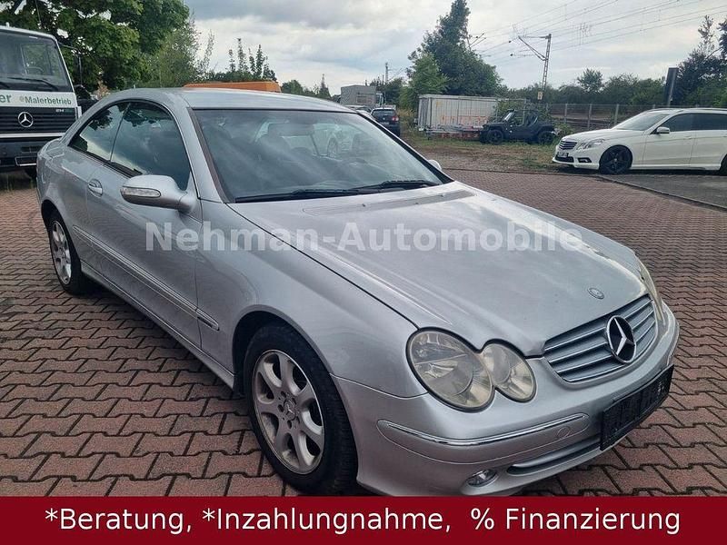 Silber Gebraucht 2003 Mercedes CLK270 Coupé | 1.990 € (Superpreis) - Bild 1/4
