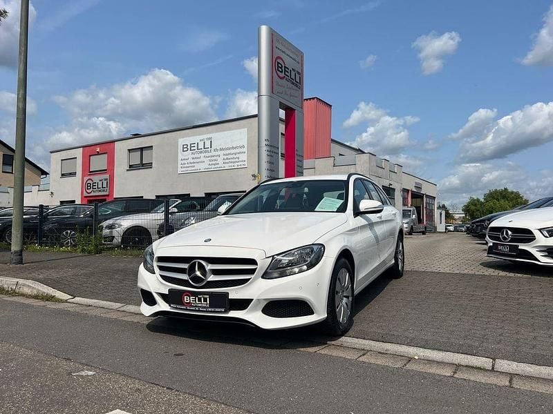 Polarweiss unilack Gebraucht 2015 Mercedes C220 Kombi | 16.950 € (Guter Preis) - Bild 1/4