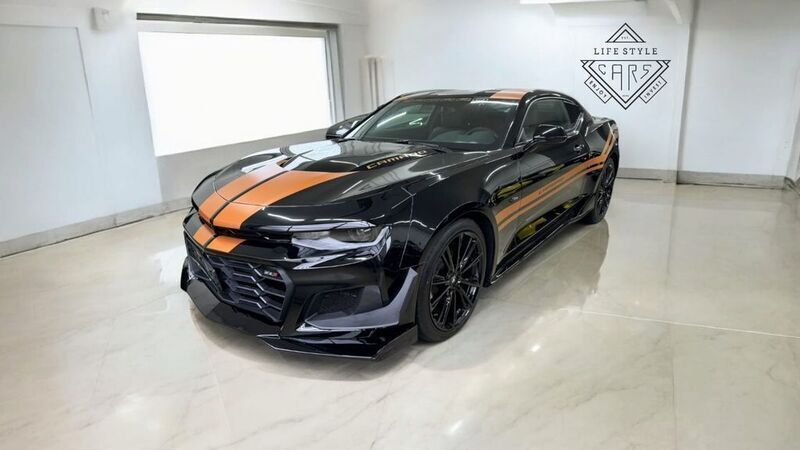 Schwarz Gebraucht 2021 Chevrolet Camaro ZL1 | 30.291 € (Fairer Preis) - Bild 1/4