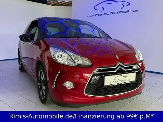 Gebraucht Citroën DS3 So Chic 82 PS (60 kW) 2013 Rot rubi+schwarz onyx Coupé