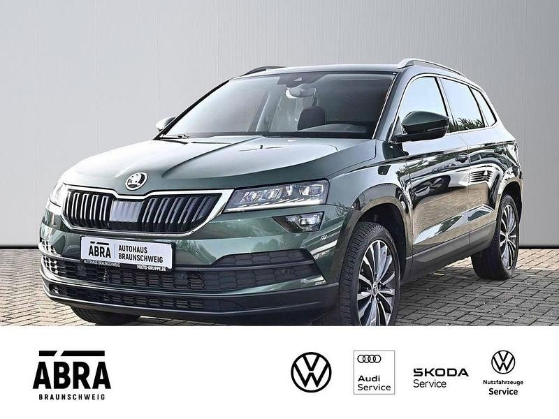 Grün Gebraucht 2019 Skoda Karoq Soleil SUV | 21.550 € (Fairer Preis) - Bild 1/4