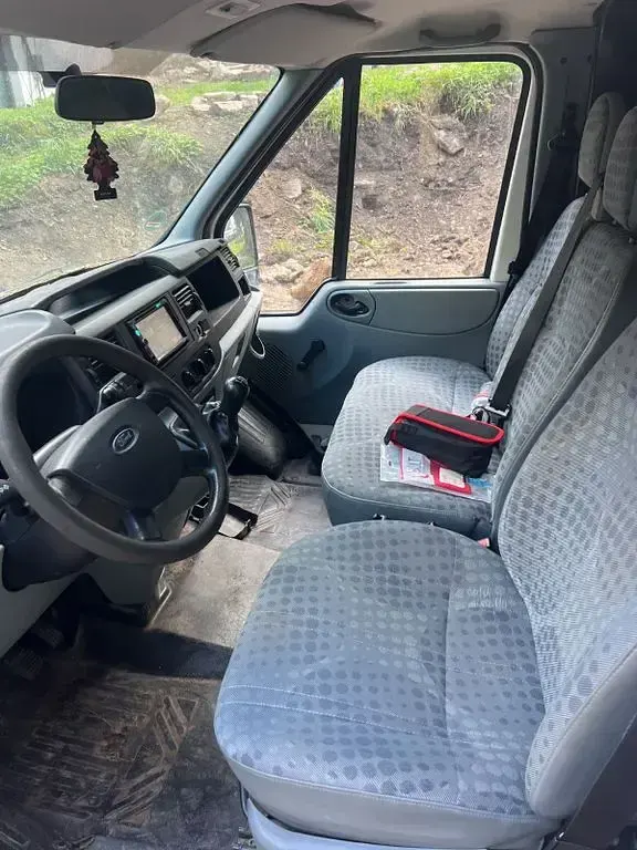 Gebraucht Ford Transit 86 PS (63 kW) 2008 Weiß Van / Kleinbus
