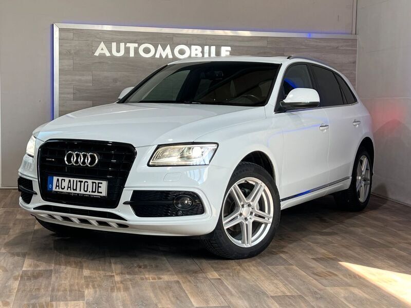 Weiß Gebraucht 2015 Audi Q5 S-Line SUV | 18.490 € - Bild 1/4