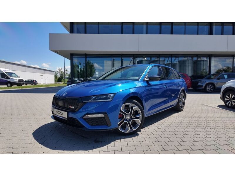 Race blau metallic Neu 2024 Skoda Octavia RS Kombi | 43.900 € (Fairer Preis) - Bild 1/4