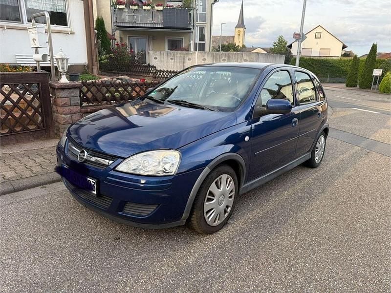 Blau Gebraucht 2005 Opel Corsa Limousine | 850 € (Fairer Preis) - Bild 1/4