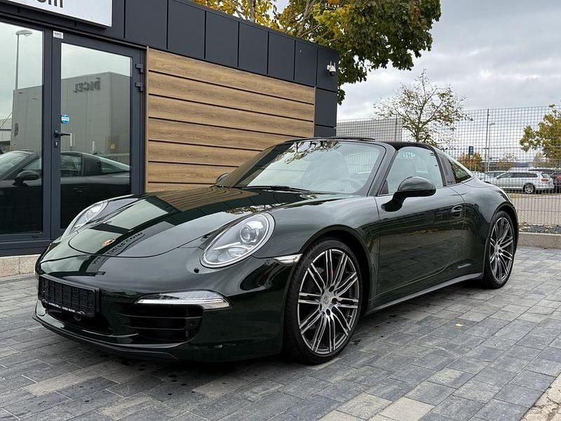 Grün Gebraucht 2014 Porsche 911 Targa 4S Sport Cabrio | 94.911 € - Bild 1/4