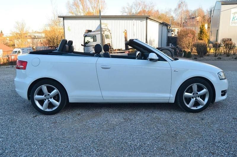 Gebraucht Audi A3 Cabriolet S-Line 160 PS (117 kW) 2011 Weiß Cabrio