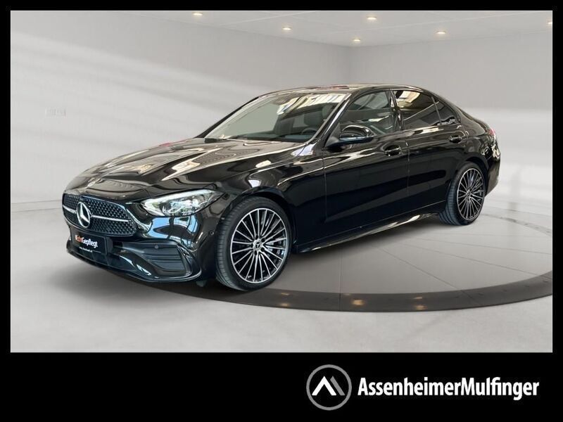 Schwarz Gebraucht 2024 Mercedes C300 AMG Limousine | 45.869 € (Guter Preis) - Bild 1/4