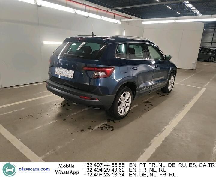 Gebraucht Skoda Karoq Clever 110 PS (80 kW) 2022 Blau SUV