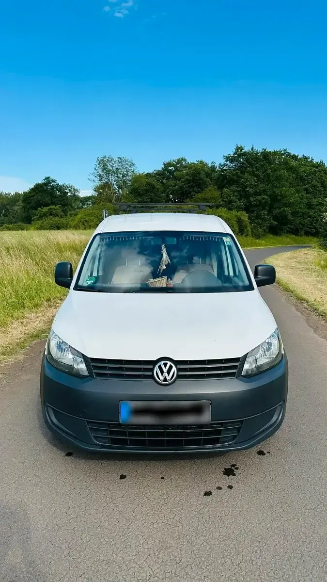 Gebraucht VW Caddy 102 PS (75 kW) 2012 Weiß Van / Kleinbus