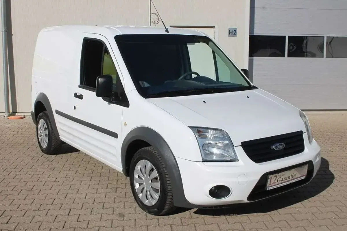 Gebraucht Ford Transit Connect 75 PS (55 kW) 2013 Weiß Van / Kleinbus
