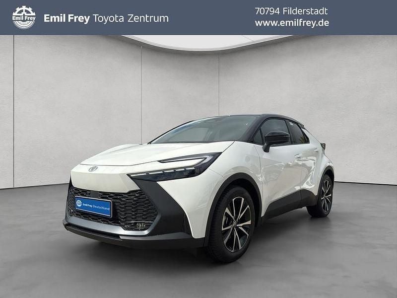 Schneeweiß/schwarz Neu 2025 Toyota C-HR SUV | 33.990 € (Guter Preis) - Bild 1/4