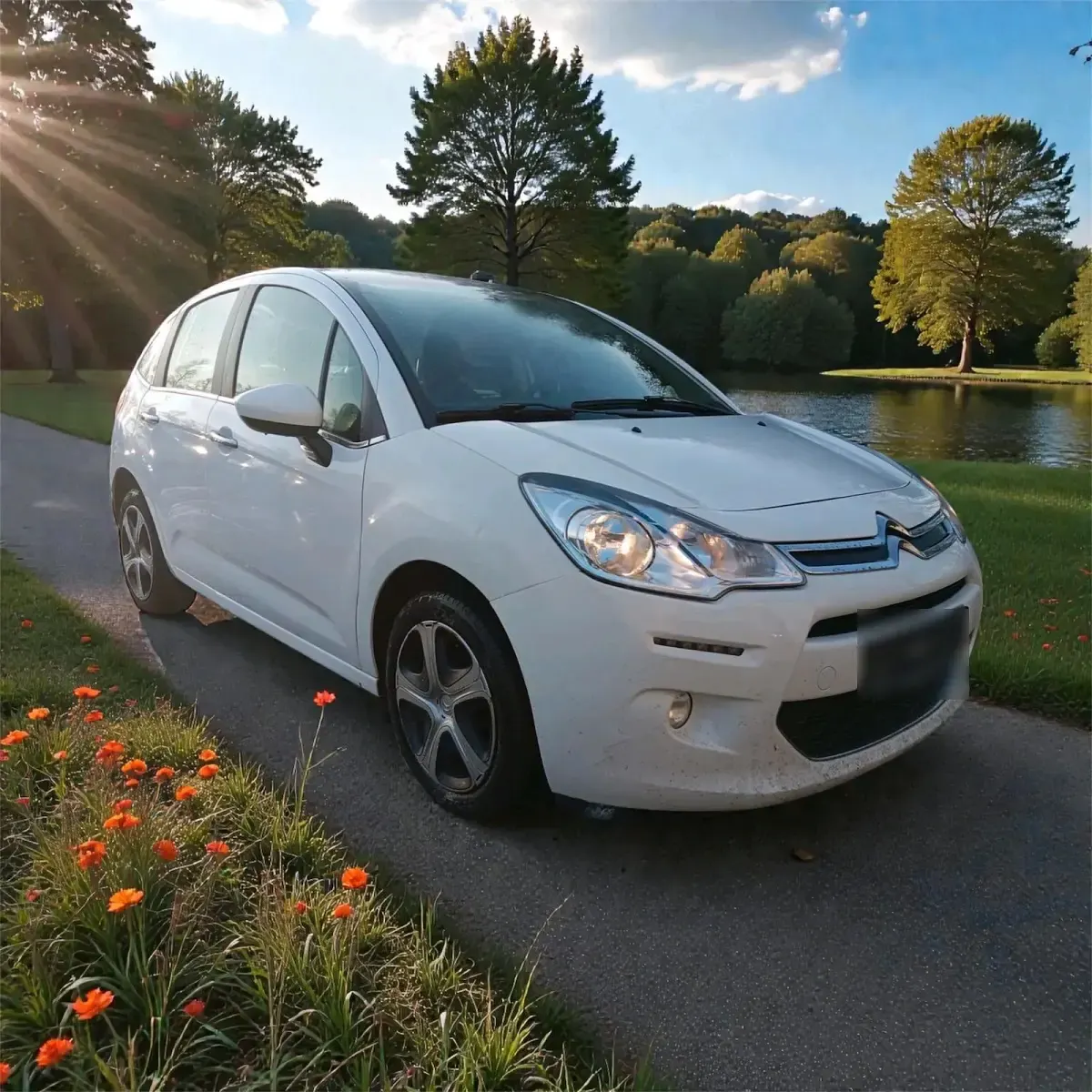 Second-hand Citroën C3 100 CP (73 kW) 2016 Alb Berlinǎ