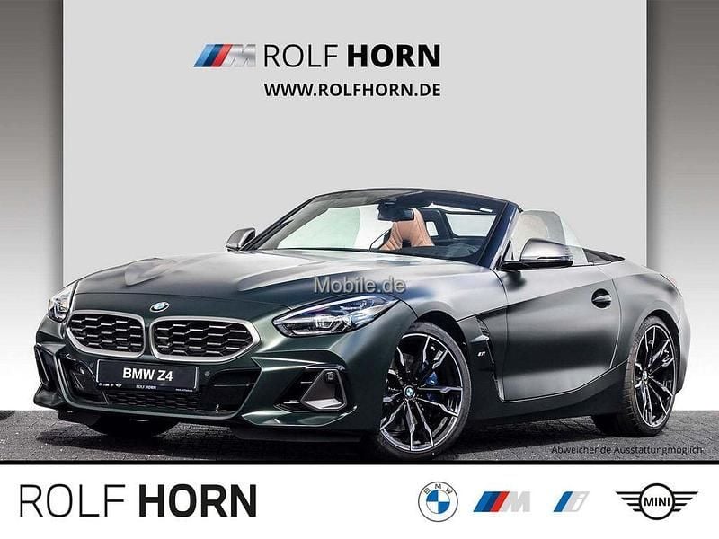 Frozen deep green metallic Neu 2025 BMW Z4 M Sport Cabrio | 64.640 € (Superpreis) - Bild 1/4
