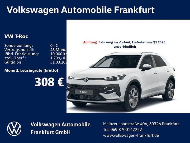 Neu VW T-Roc Style 116 PS (85 kW) 2026 SUV
