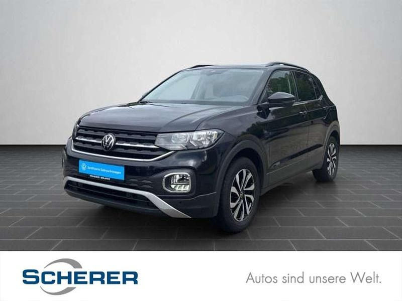 Deep black perleffekt (metallic) Gebraucht 2022 VW T-Cross Active SUV | 18.700 € (Fairer Preis) - Bild 1/4