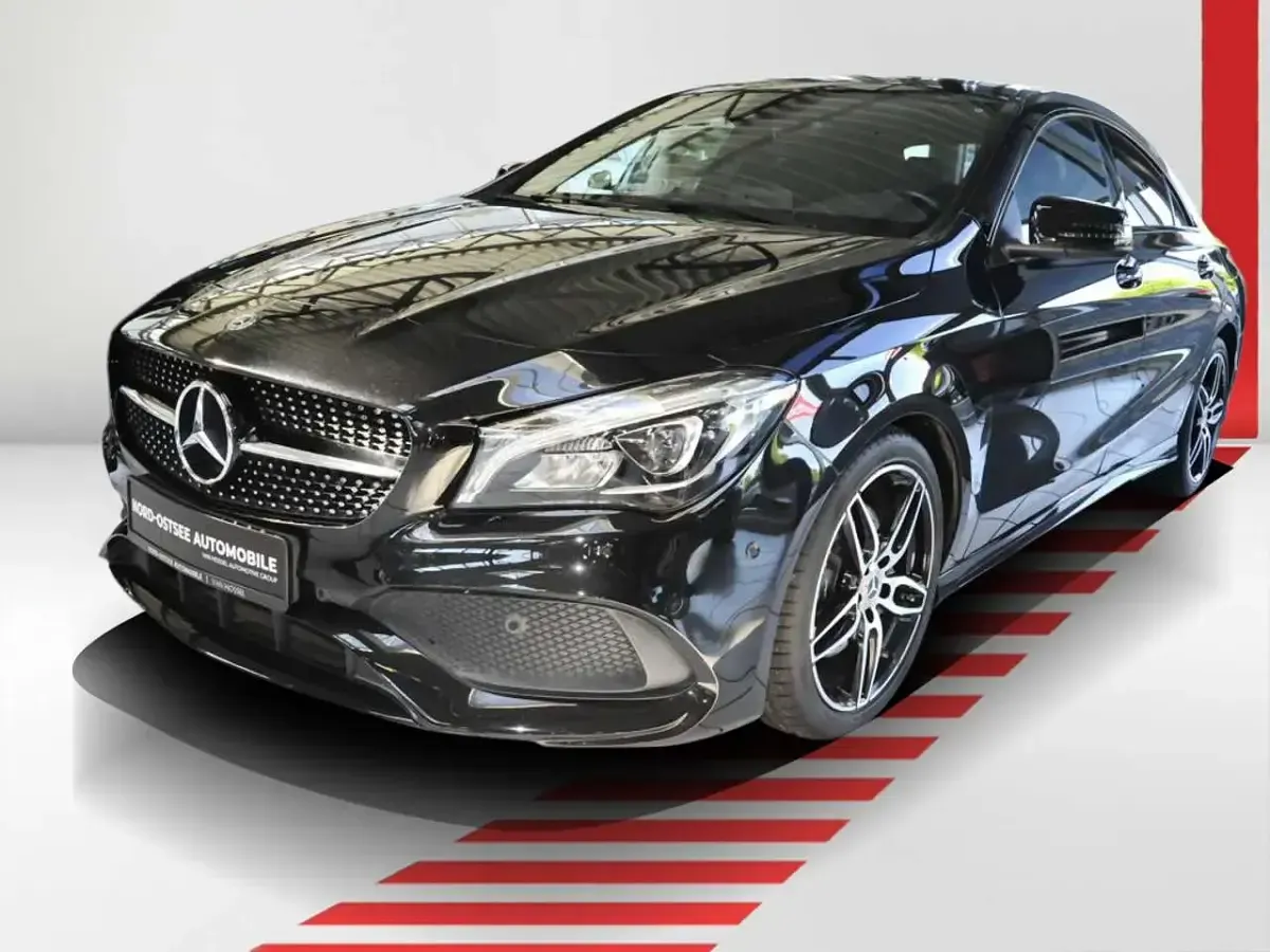 Gebraucht Mercedes CLA250 AMG 211 PS (155 kW) 2019 Metalliclack kosmosschwarz Coupé