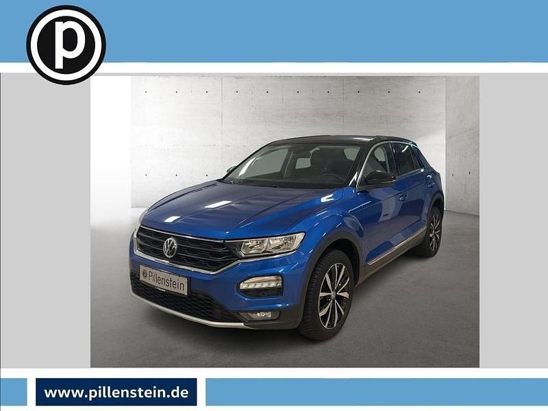 Blau Gebraucht 2020 VW T-Roc Style SUV | 19.810 € (Guter Preis) - Bild 1/4