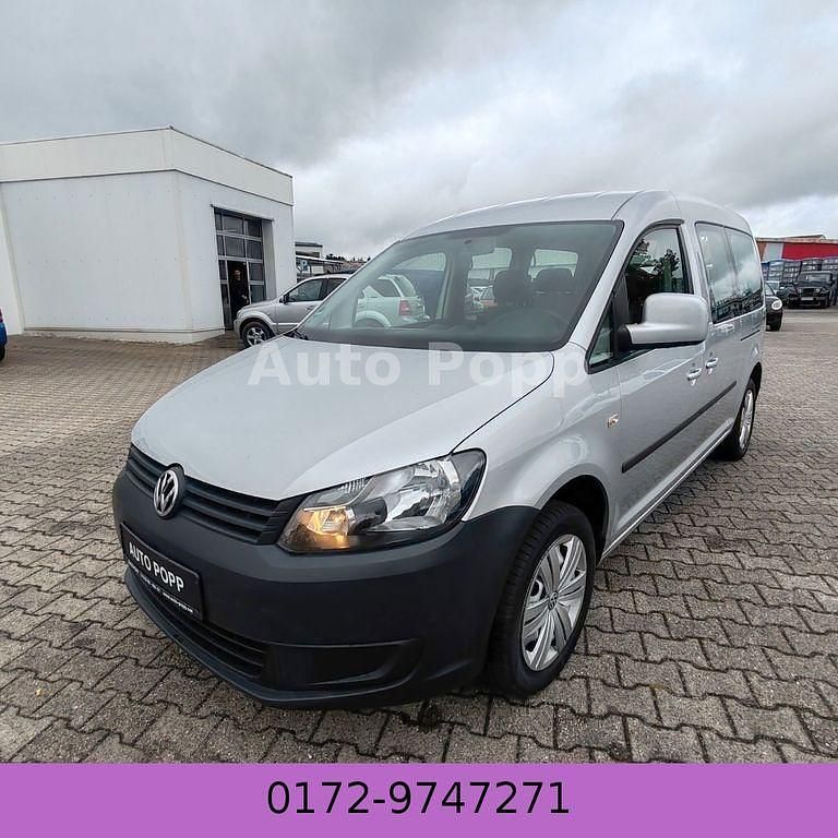 Silber Gebraucht 2011 VW Caddy Maxi Trendline Van / Kleinbus | 9.999 € (Teuer) - Bild 1/4