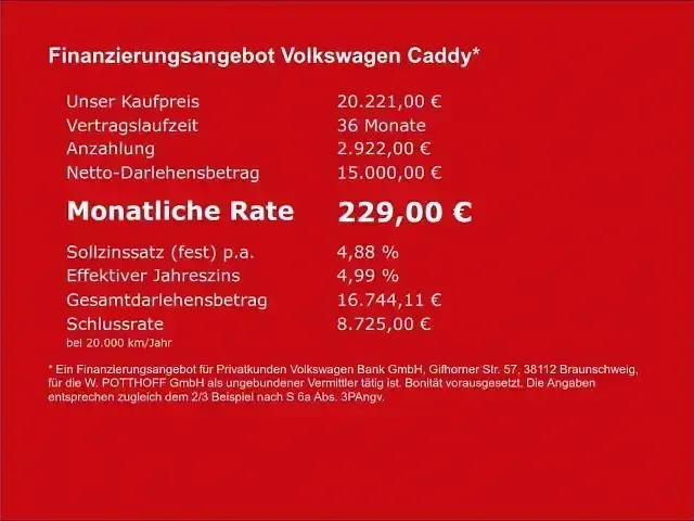 Brugt VW Caddy 122 HK (89 kW) 2021 MPV