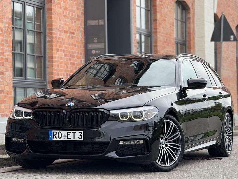 Schwarz Gebraucht 2018 BMW 540 M Sport Limousine | 19.999 € (Guter Preis) - Bild 1/4