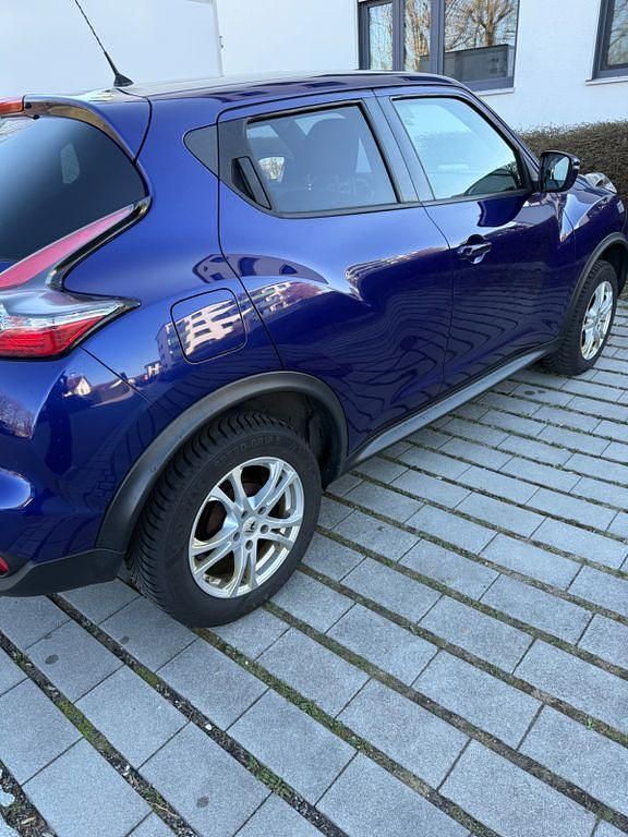 Gebraucht Nissan Juke Acenta 110 PS (80 kW) 2016 Blau SUV