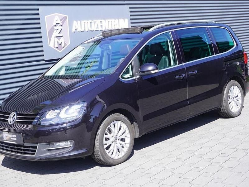 Gebraucht VW Sharan Highline 150 PS (110 kW) 2011 Schwarz Van / Kleinbus