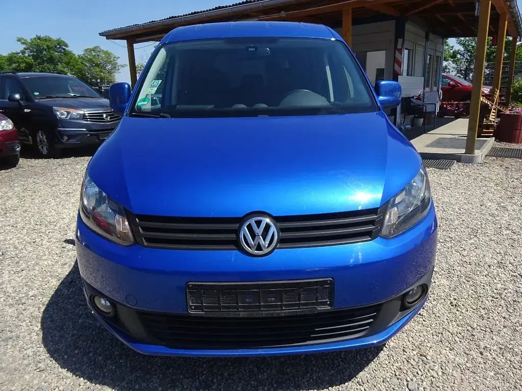 Gebraucht VW Caddy Trendline 105 PS (77 kW) 2014 Blau Van / Kleinbus
