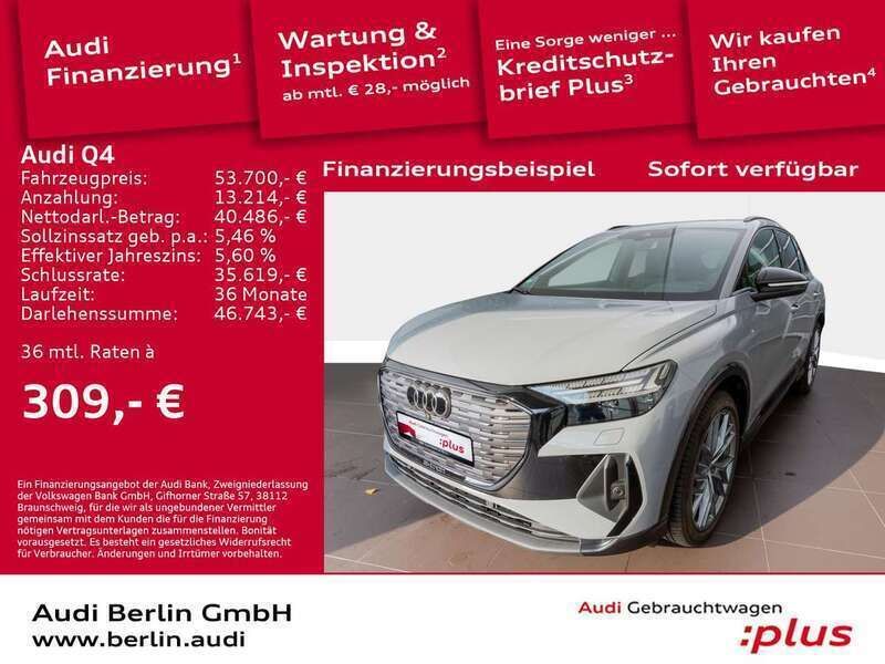 Kieselgrau Gebraucht 2024 Audi e-tron SUV | 53.700 € - Bild 1/3