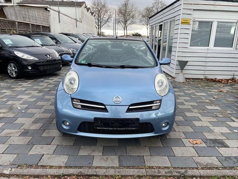 Gebraucht Nissan Micra 88 PS (64 kW) 2006 Blau Cabrio