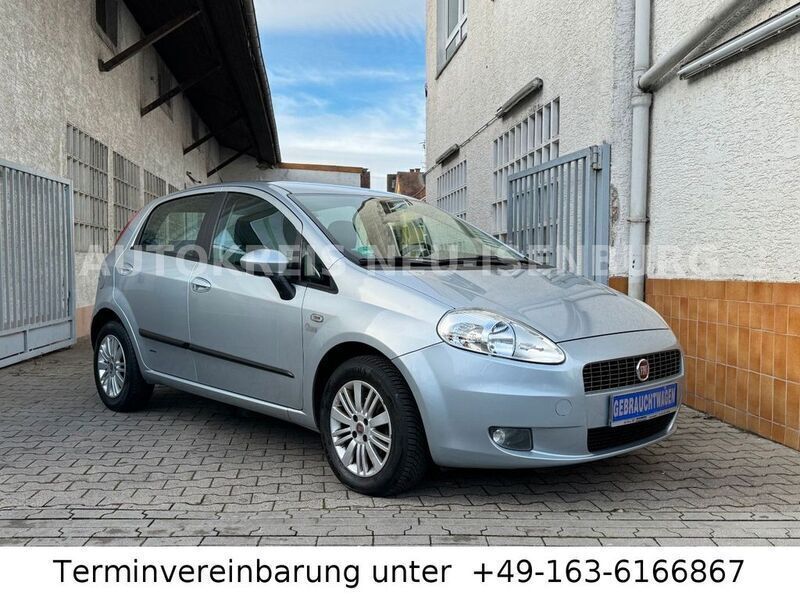 Jungle grau Gebraucht 2008 Fiat Grande Punto Dynamic Kleinwagen | 5.999 € (Teuer) - Bild 1/4