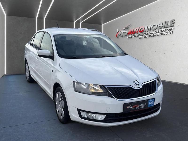 Gebraucht Skoda Rapid Ambition 86 PS (63 kW) 2013 Weiß Limousine